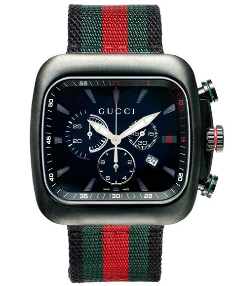 mens red gucci watch|discount gucci watches for men.